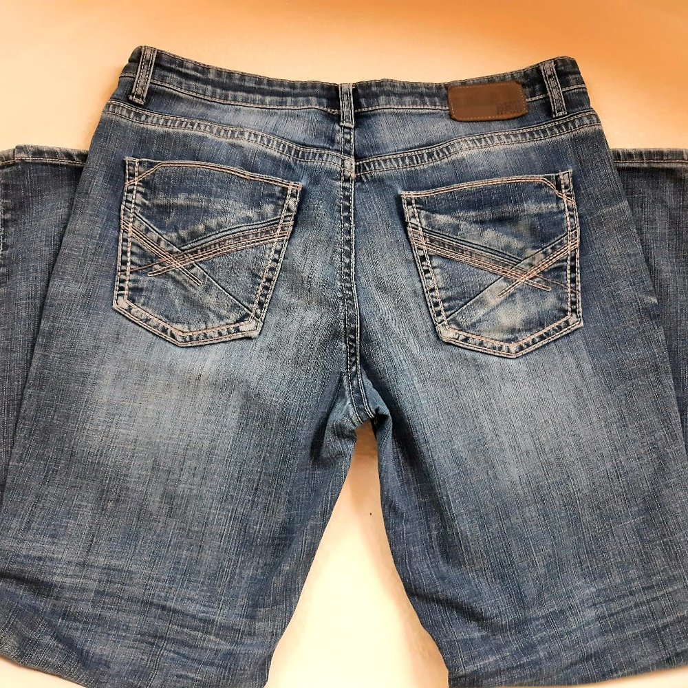 Mens Buckle Jeans